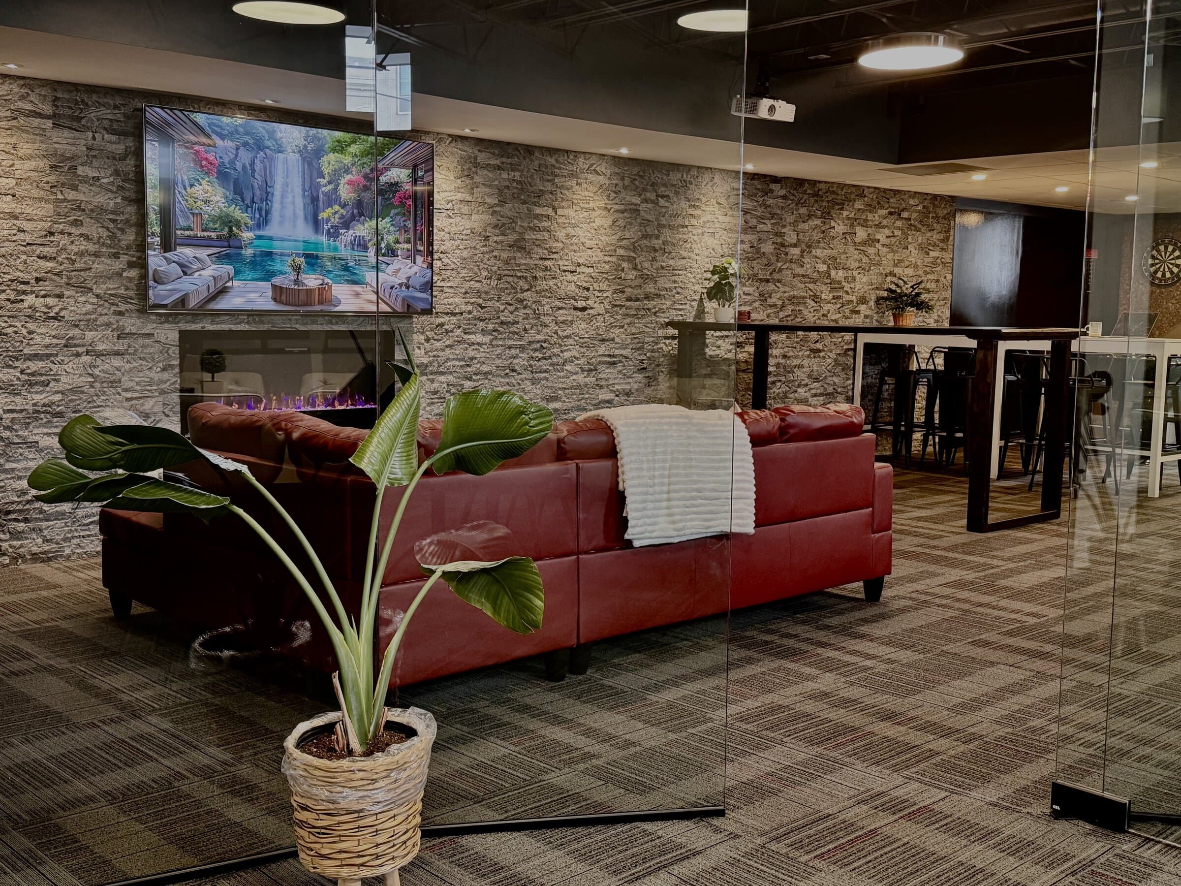The Creator Lounge interior